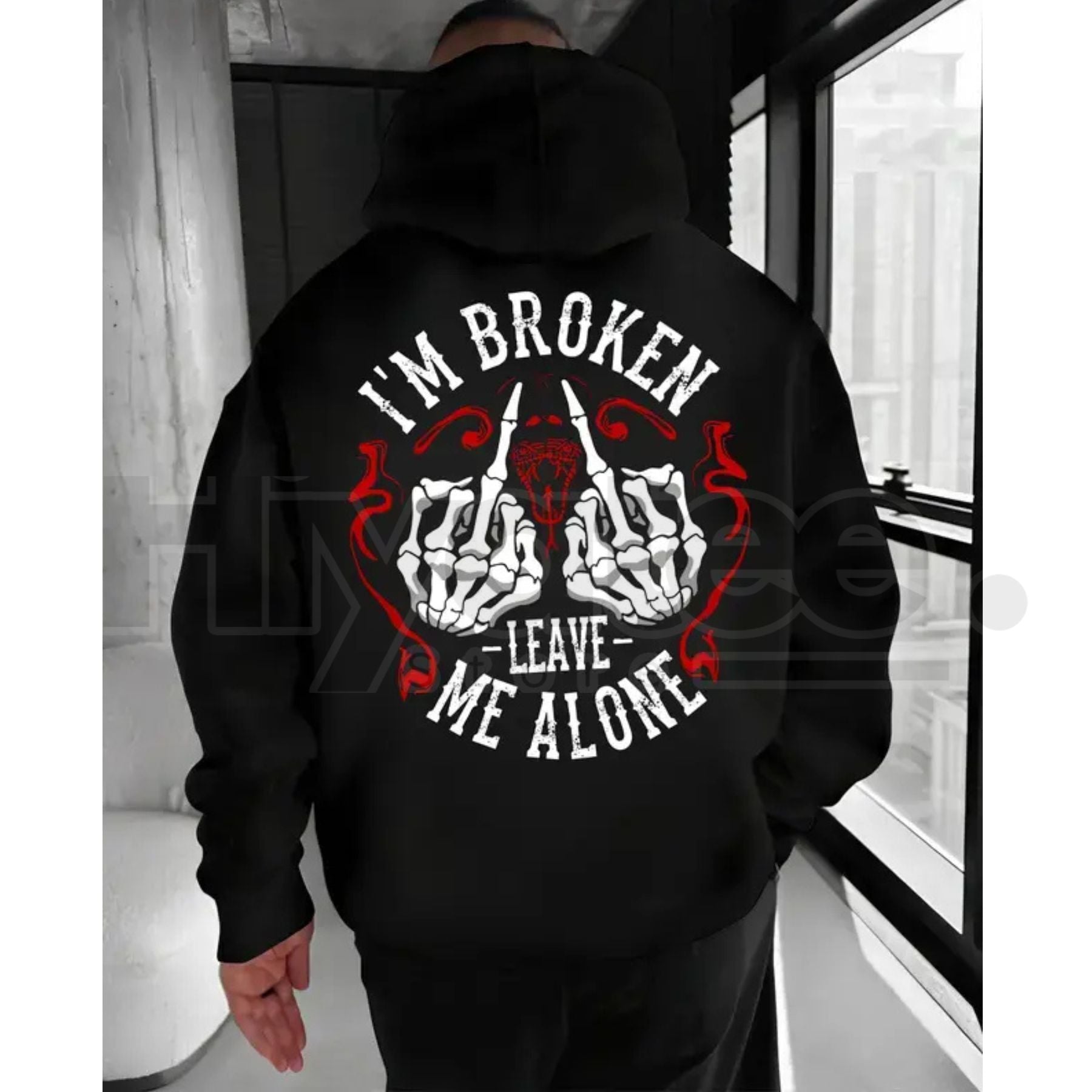 "I’m Broken Leave Me Alone" Hoodie